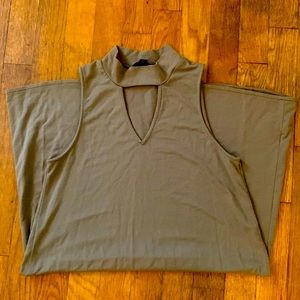 Olive aero dress